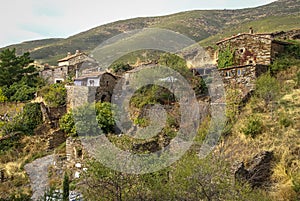 Autumn at Patones de Arriba, Comunidad de Madrid, Spain photo