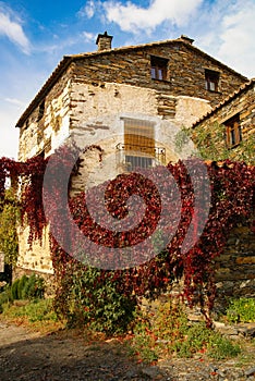 Autumn at Patones de Arriba, Comunidad de Madrid, Spain photo