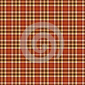 Autumn Plaid Seamless Pattern