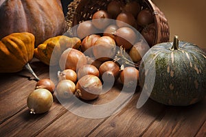 Autumn pumpkins