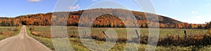 Autumn in Quebec. Canada, north America.