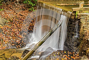 Autumn at Rakes Mill Pond Dam