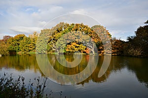 Autumn reflections along the K&A Photo No 2