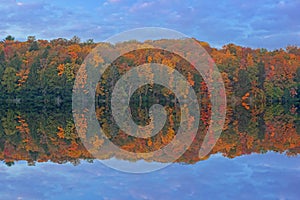 Autumn Reflections Pete`s Lake