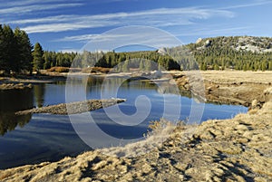 Autumn reflections at Tuolumne River