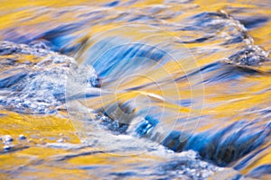 Autumn Reflections In Water