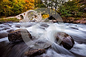 Autumn in Rhodopi Mountain photo