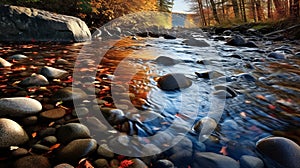 Autumn River: A Captivating Blend Of Colors And Serenity