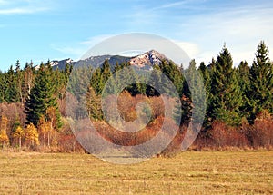 Autumn in Rohace hills, Slovakia