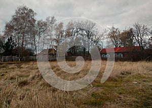 Autumn rural landscape.