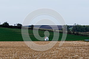 Autumn Rural Landscapes in Moravia, Czech Republic