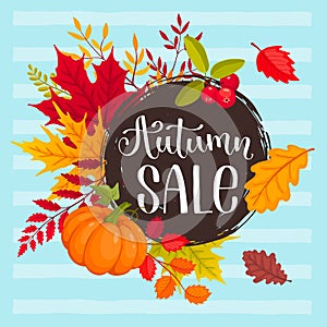 Autumn sale design