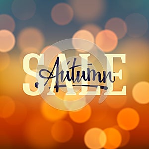 Autumn Sale poster
