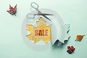 Autumn sales paper reveal