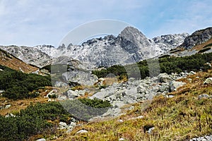 Autumn scene, High Tatras mountains, Slovakia