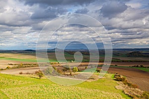 Autumn scenery in Central Bohemian Highlands