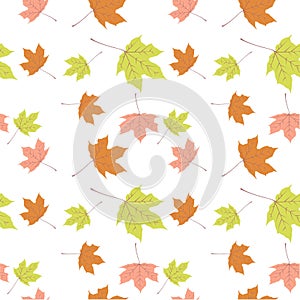 8 autumn4  illustration, seamless patter