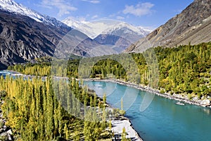 Autumn season in Pakistan photo