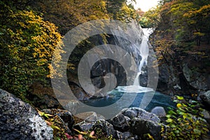 Autumn in Shosenkyo Gorge