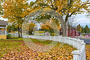 Autumn Small Town America