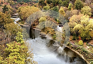 Autumn in small town USA