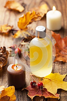 Autumn spa and aromatherapy