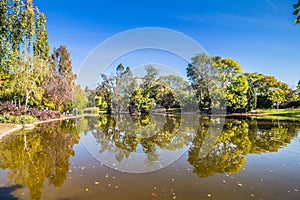 Autumn in Stadtpark - City Park - Vienna