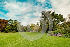 Autumn in Stadtpark - City Park - Vienna