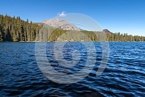 Autumn at Strbske tarn, High Tatras mountains, Slovakia