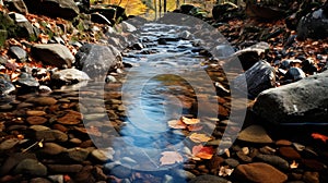 Autumn Stream: Environmental Awareness In Award-winning Hdr Photography