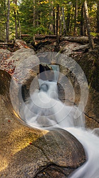 Autumn on the swift river