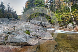 Autumn on the swift river