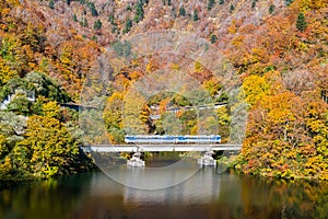 Autumn in Tadami Fukushima Japan photo