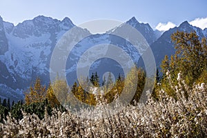 Autumn in the Tatra Mountains in Slovakia