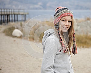 Autumn Teen Girl