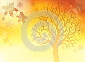 Autumn theme background 5