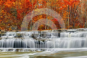 Autumn at Upper Cataract Falls