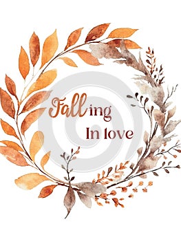 Autumn vibes Artwork: Fall-ing in love.