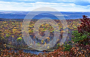 Autumn View from Appalachian Hiking Trail