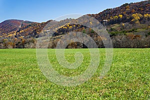 Autumn View of Catawba Mountain - 2