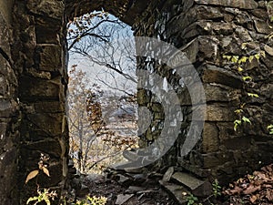 Autumn View from Eyrie House Ruins