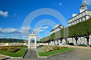 Autumn view of the French city Pau