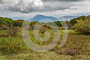 Autumn View of Old Rag Mountain