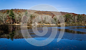 Autumn View of Pandapas Pond