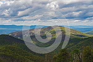 Autumn View from Two Mile Run Overlook