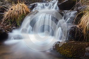 Autumn waterfall