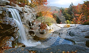 Autumn Waterfall, Shawangunks photo