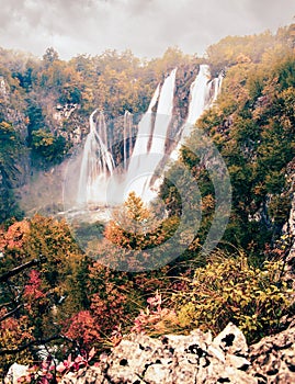 Autumn Waterfalls in Croatia