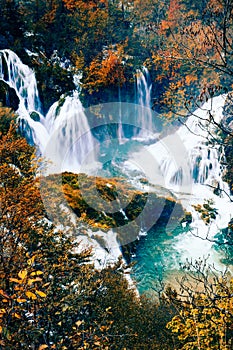 Autumn Waterfalls in Croatia