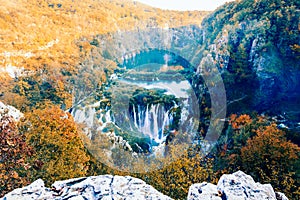 Autumn Waterfalls in Croatia